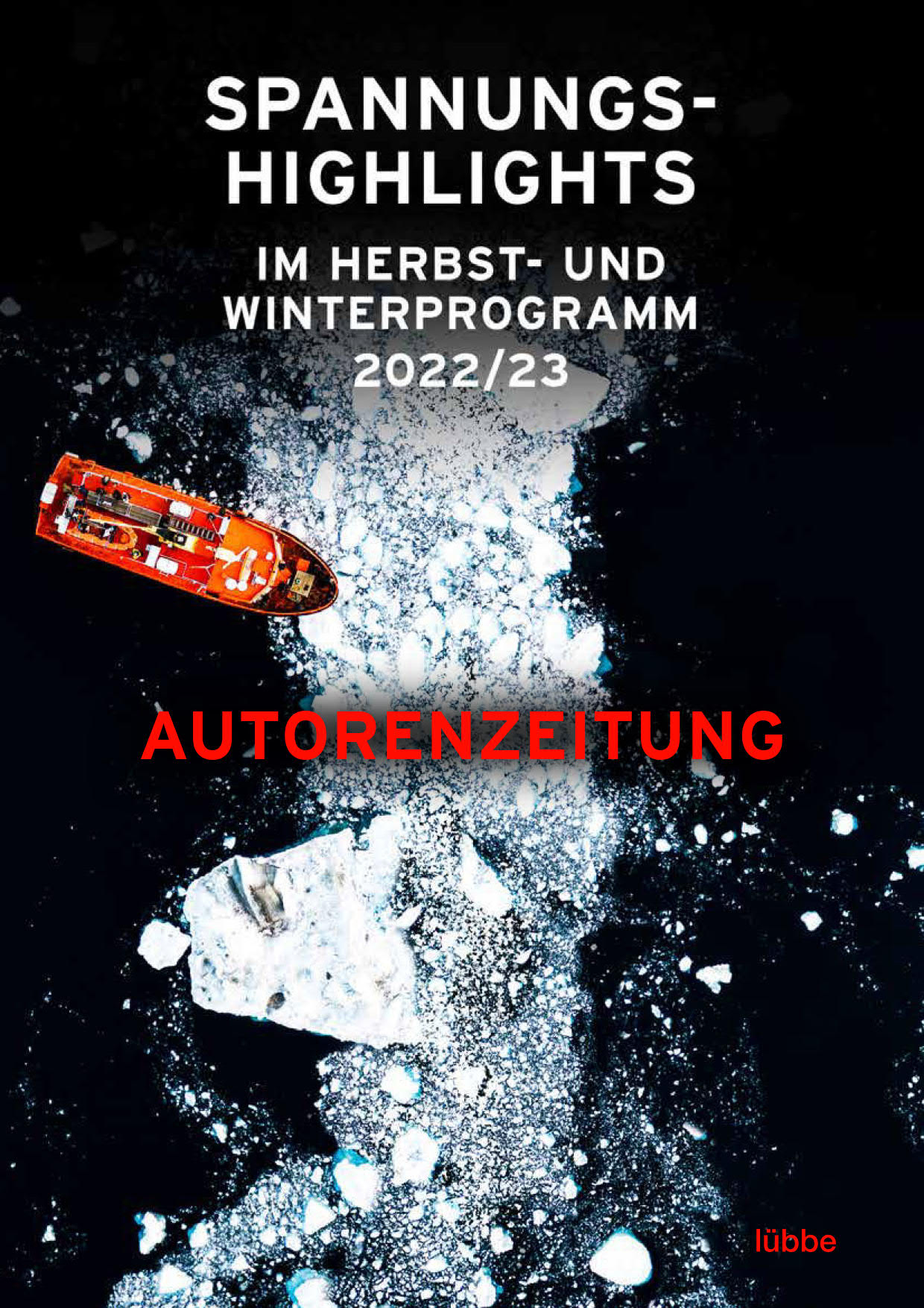 Folder Autorenzeitung Spannung Herbst 2022