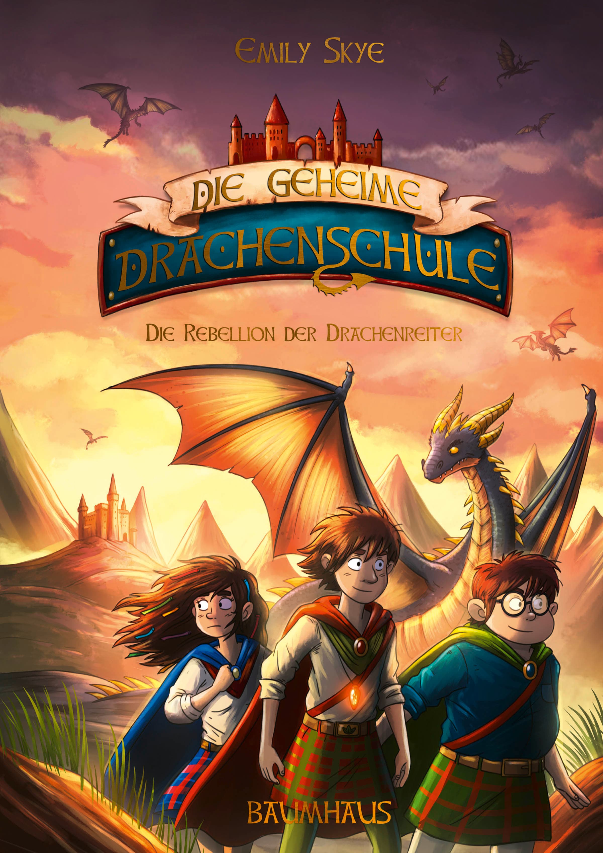 Produktbild: Die geheime Drachenschule - Die Rebellion der Drachenreiter (9783751709620 )