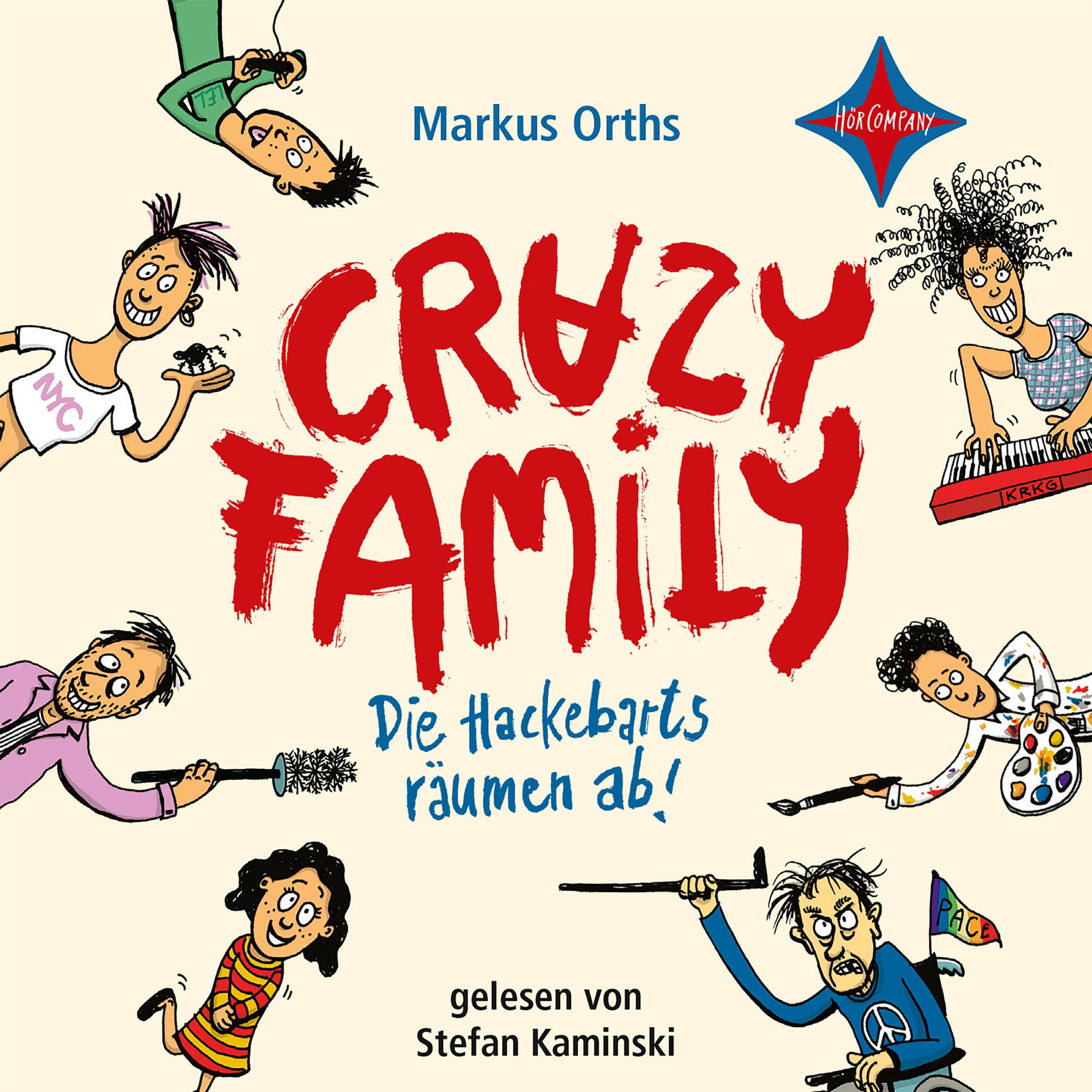 Produktbild: Crazy Family - Die Hackebarts räumen ab! (9783966320764 )