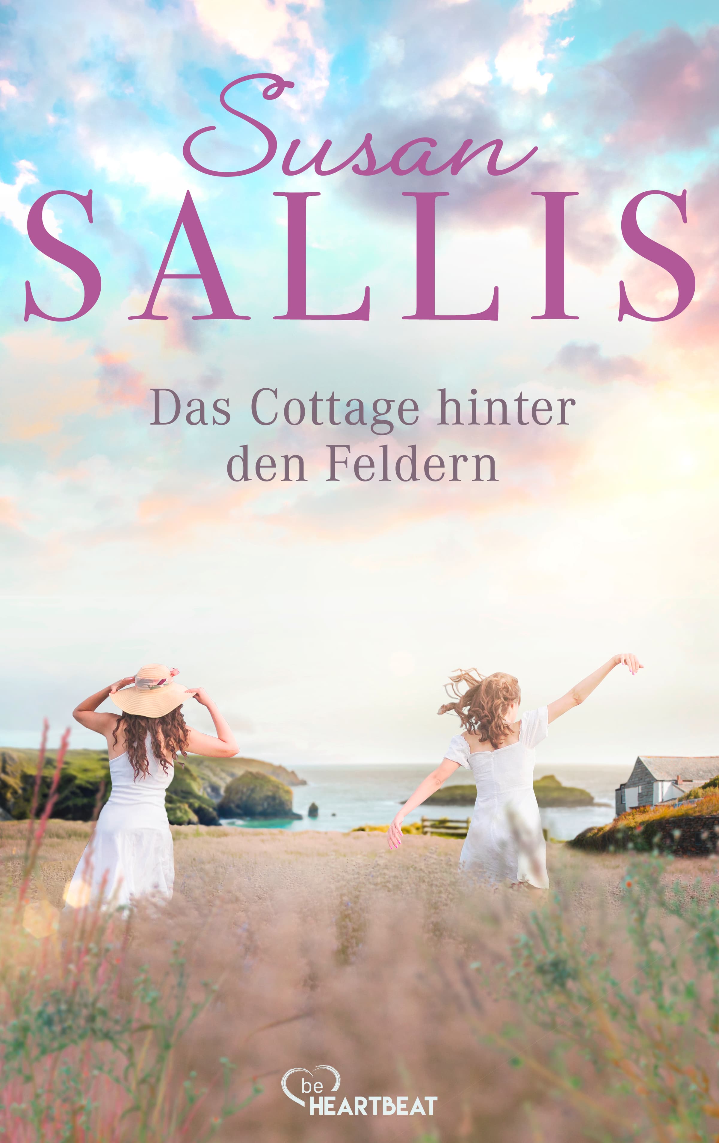 Das Cottage hinter den Feldern