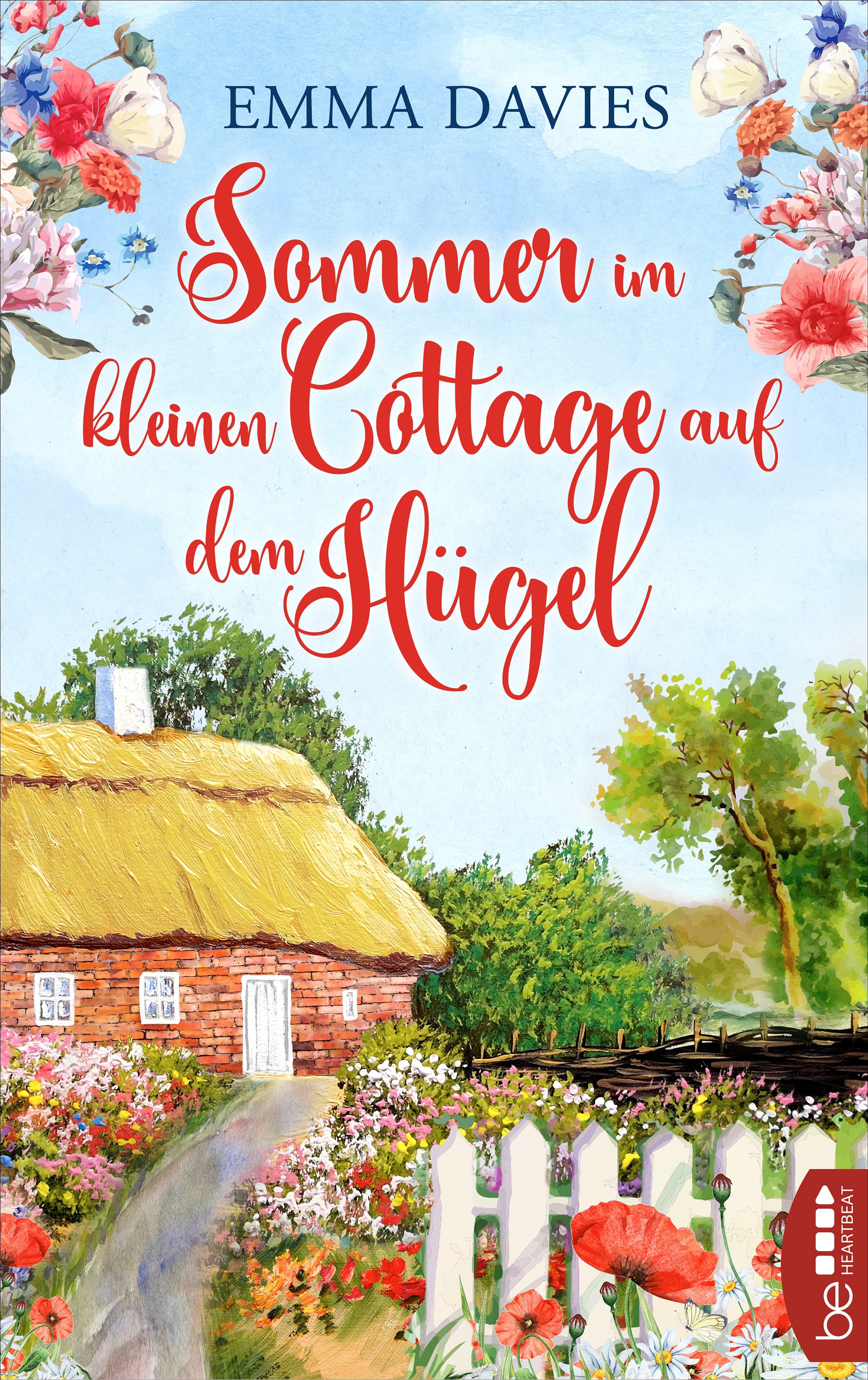 Sommer im kleinen Cottage auf dem Hügel