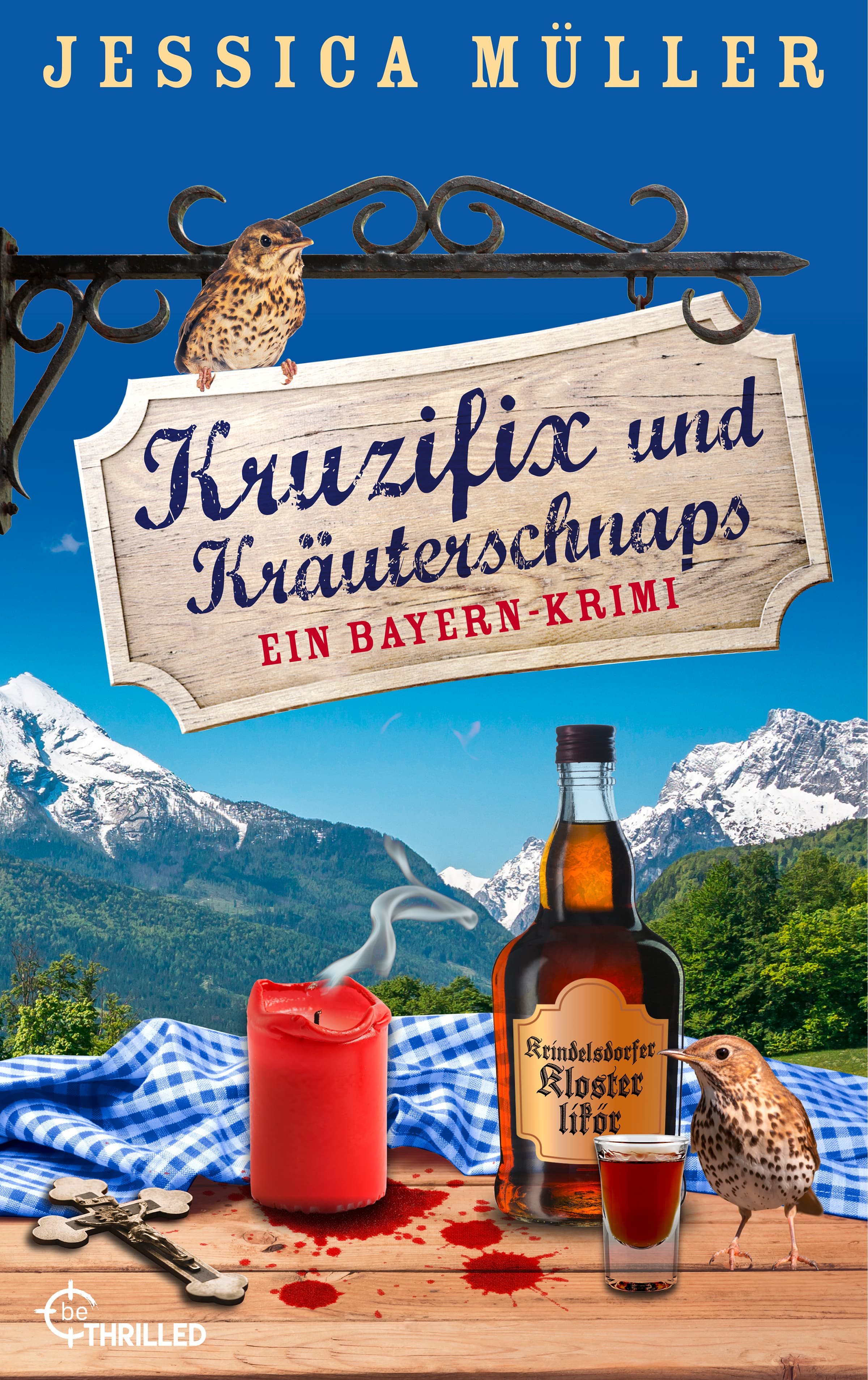 Kruzifix und Kräuterschnaps