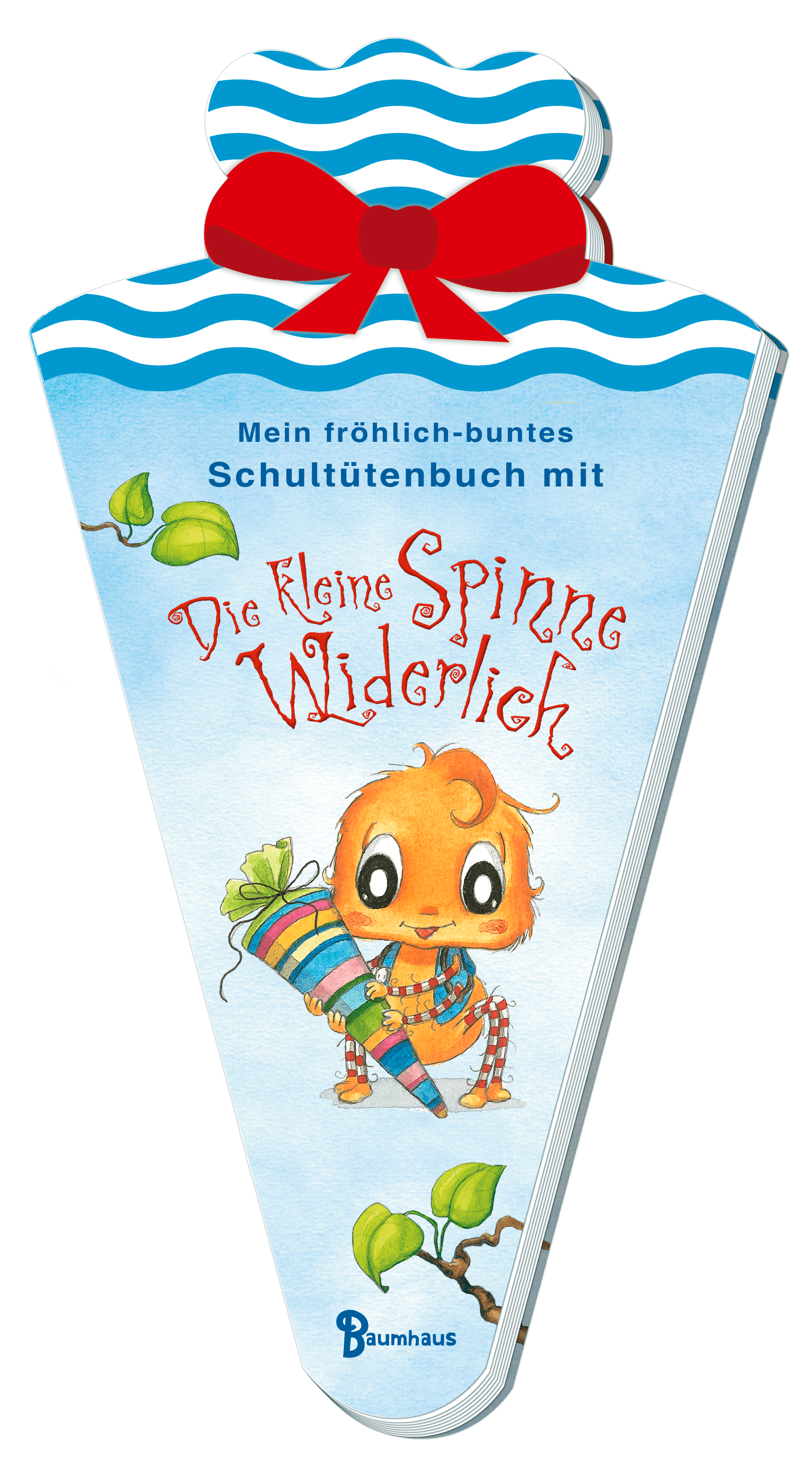 Mein fröhlich-buntes Schultütenbuch mit Die kleine Spinne Widerlich 