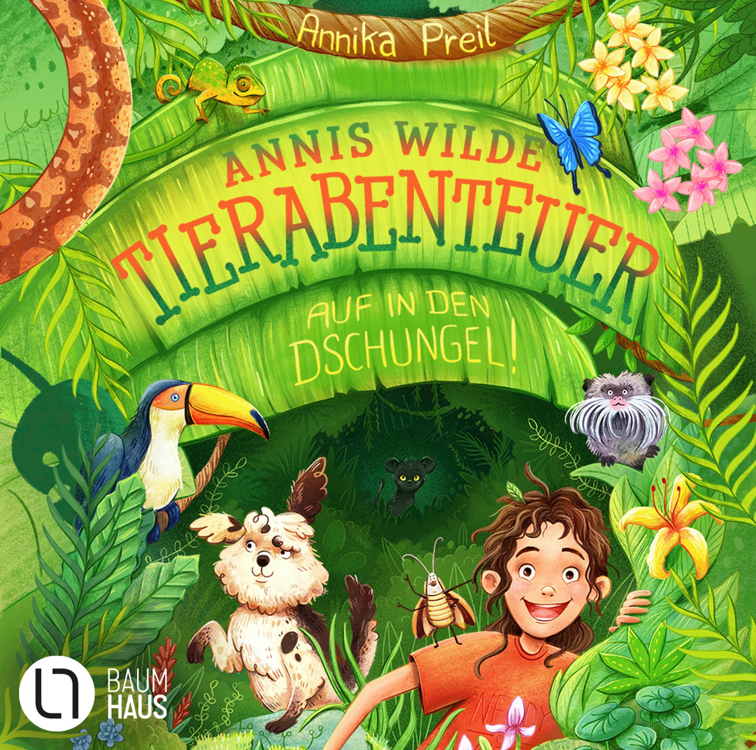 Produktbild: Annis wilde Tierabenteuer - Auf in den Dschungel! (9783754010204 )