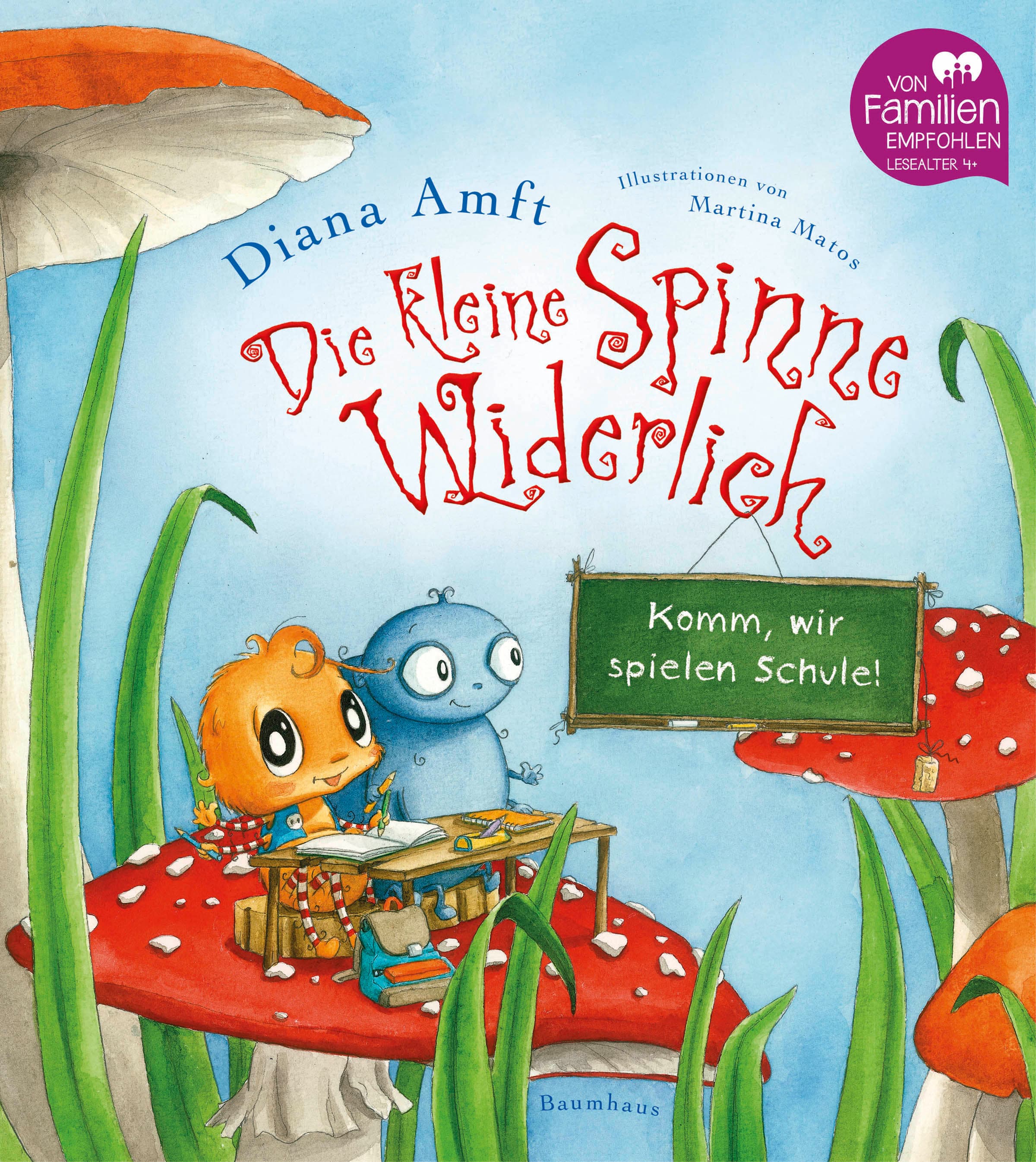 Produktbild: Die kleine Spinne Widerlich - Komm, wir spielen Schule! (9783833904455 )