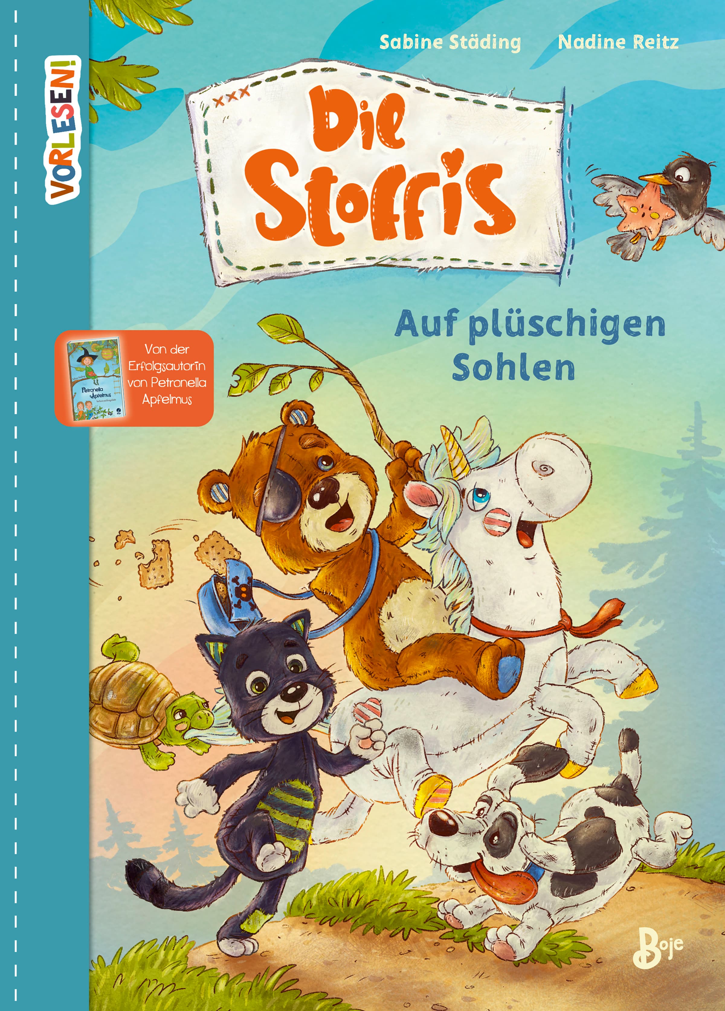 Produktbild: Die Stoffis - Auf plüschigen Sohlen (Band 1) (9783414826145 )