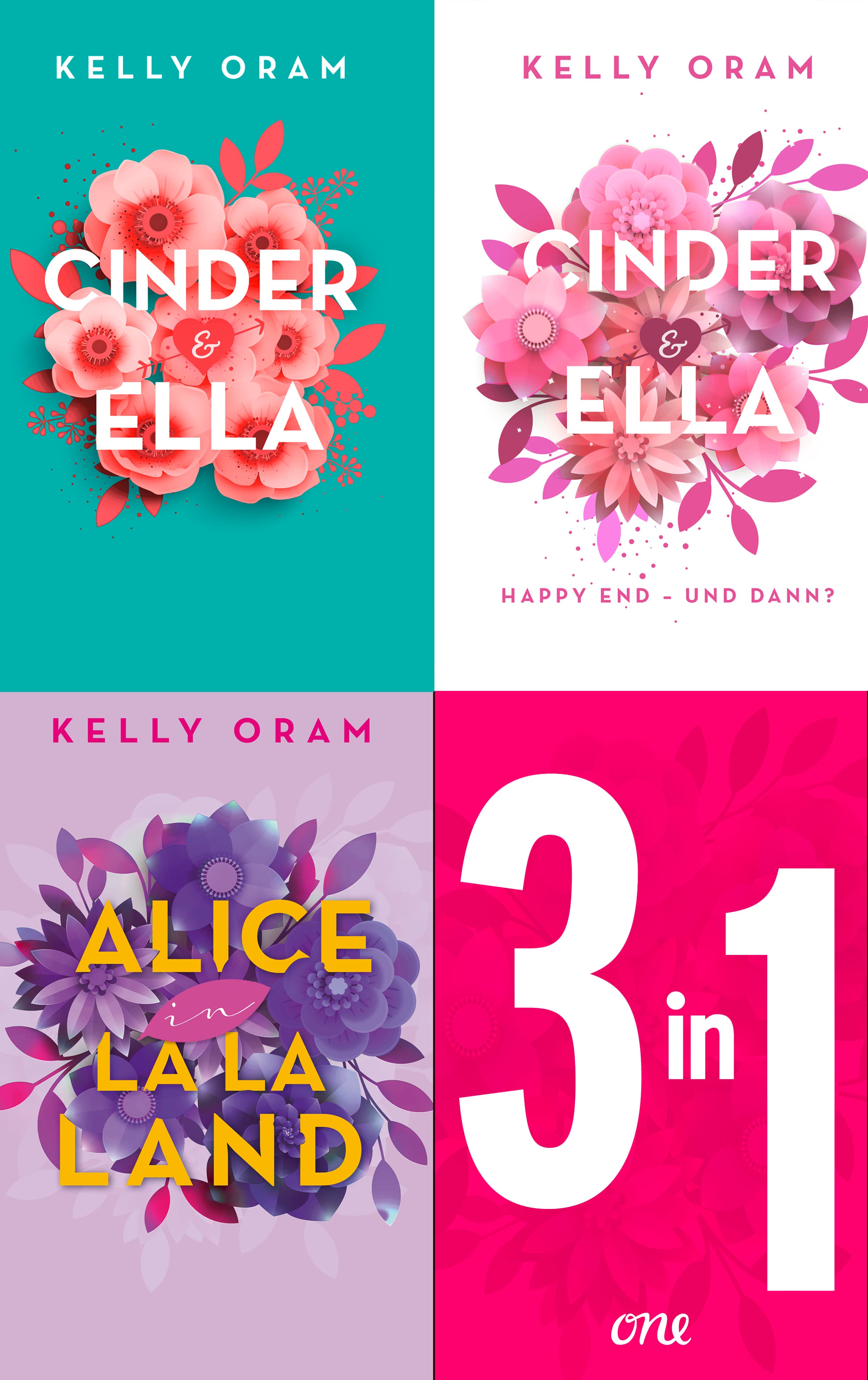 Produktbild: Das Kellywood 3-in-1-Bundle: Cinder & Ella / Cinder & Ella. Happy End und dann? / Alice in La La Land (9783751775670 )