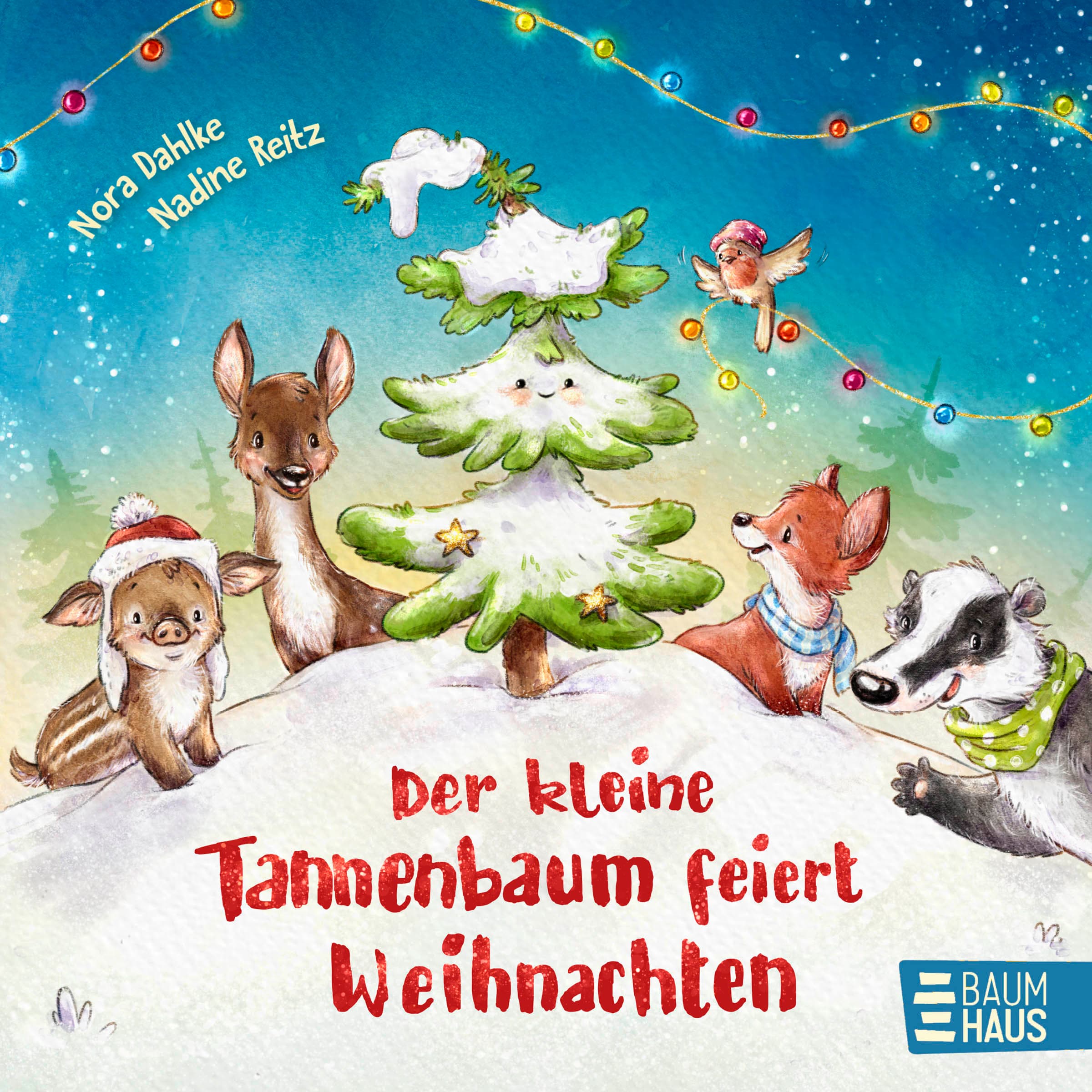 Der kleine Tannenbaum feiert Weihnachten