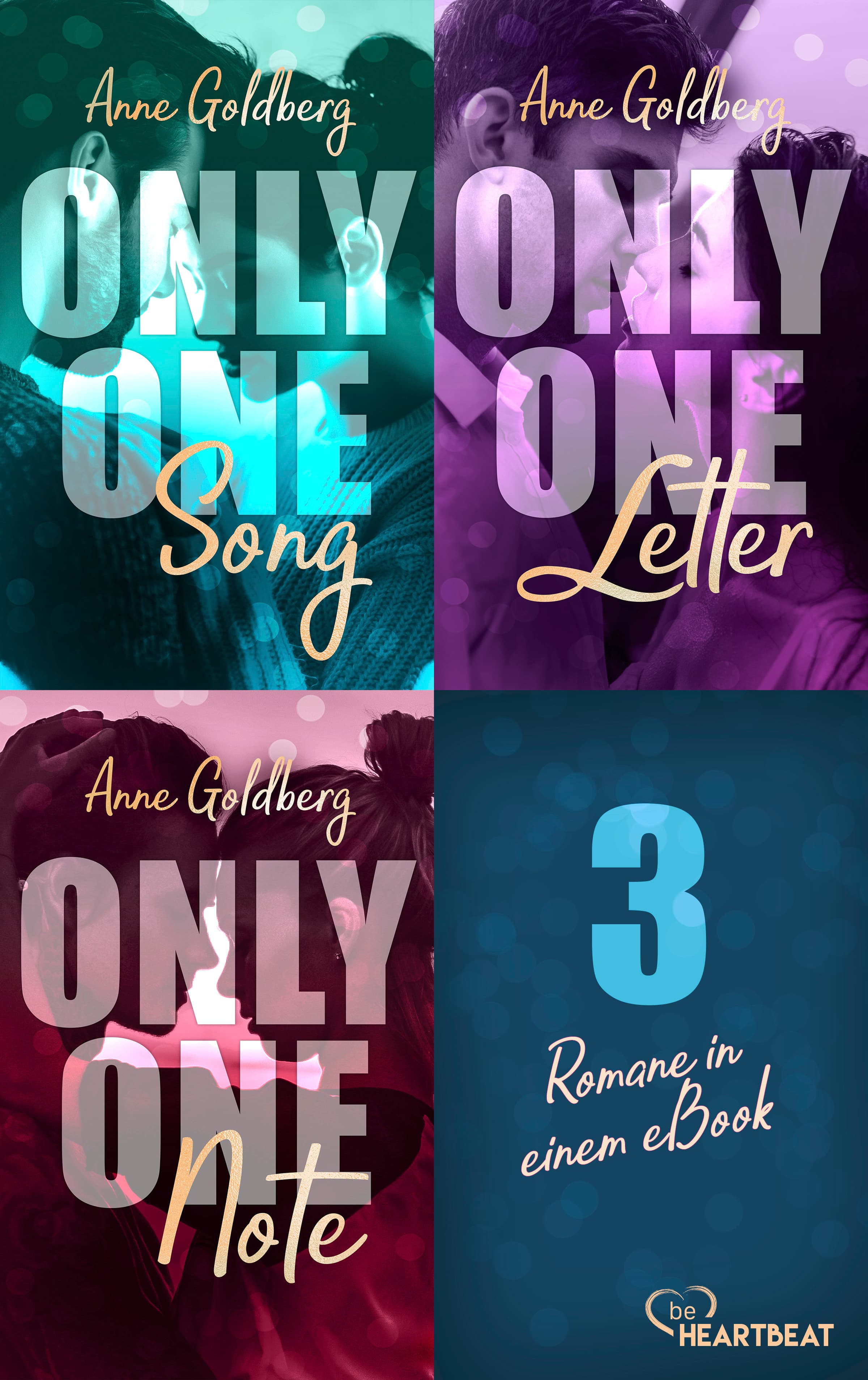 Only One Song | Only one Letter | Only One Note – 3 Romane in einem eBook!