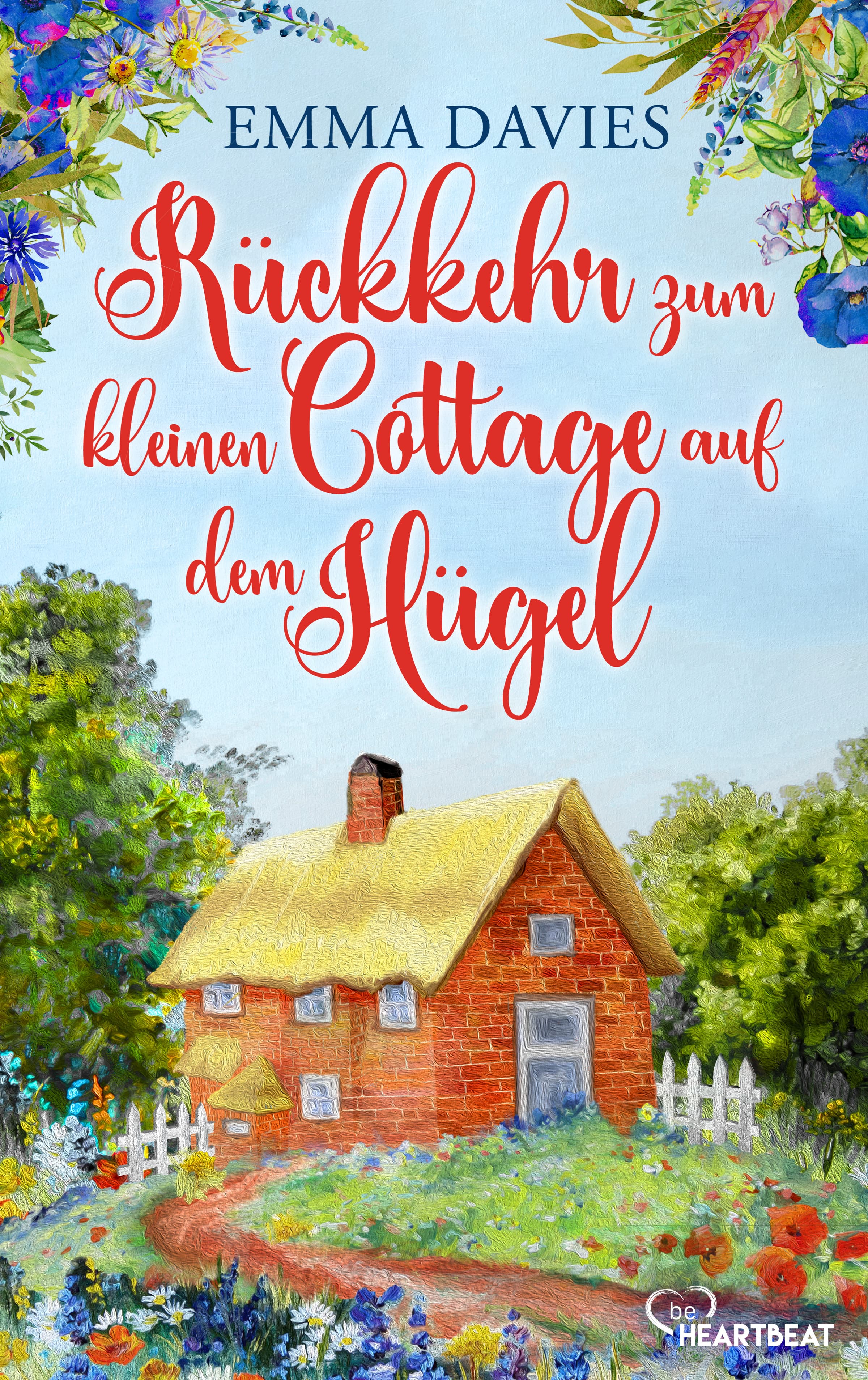 Rückkehr zum kleinen Cottage auf dem Hügel