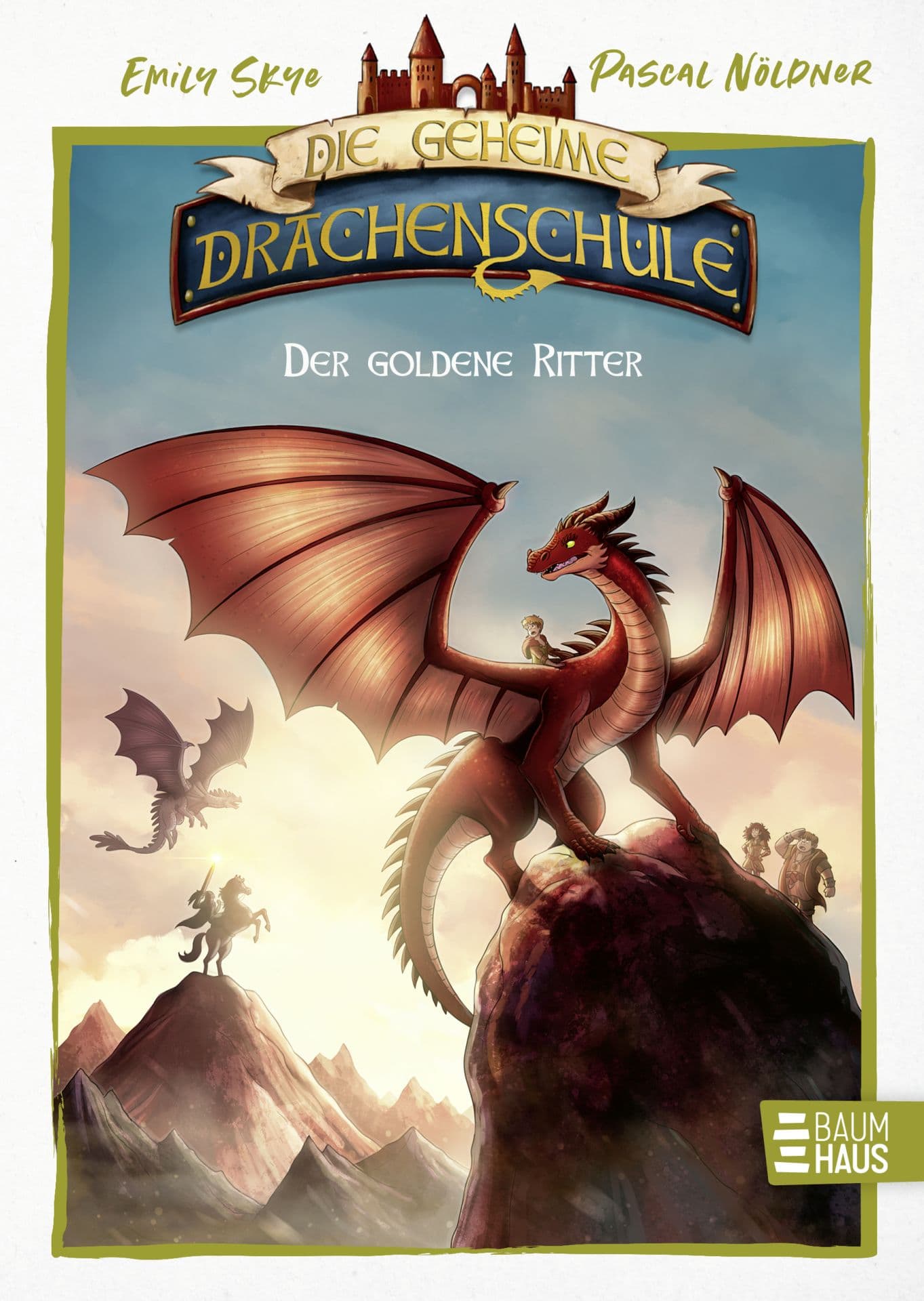 Produktbild: Die geheime Drachenschule - Der goldene Ritter (9783833909900 )