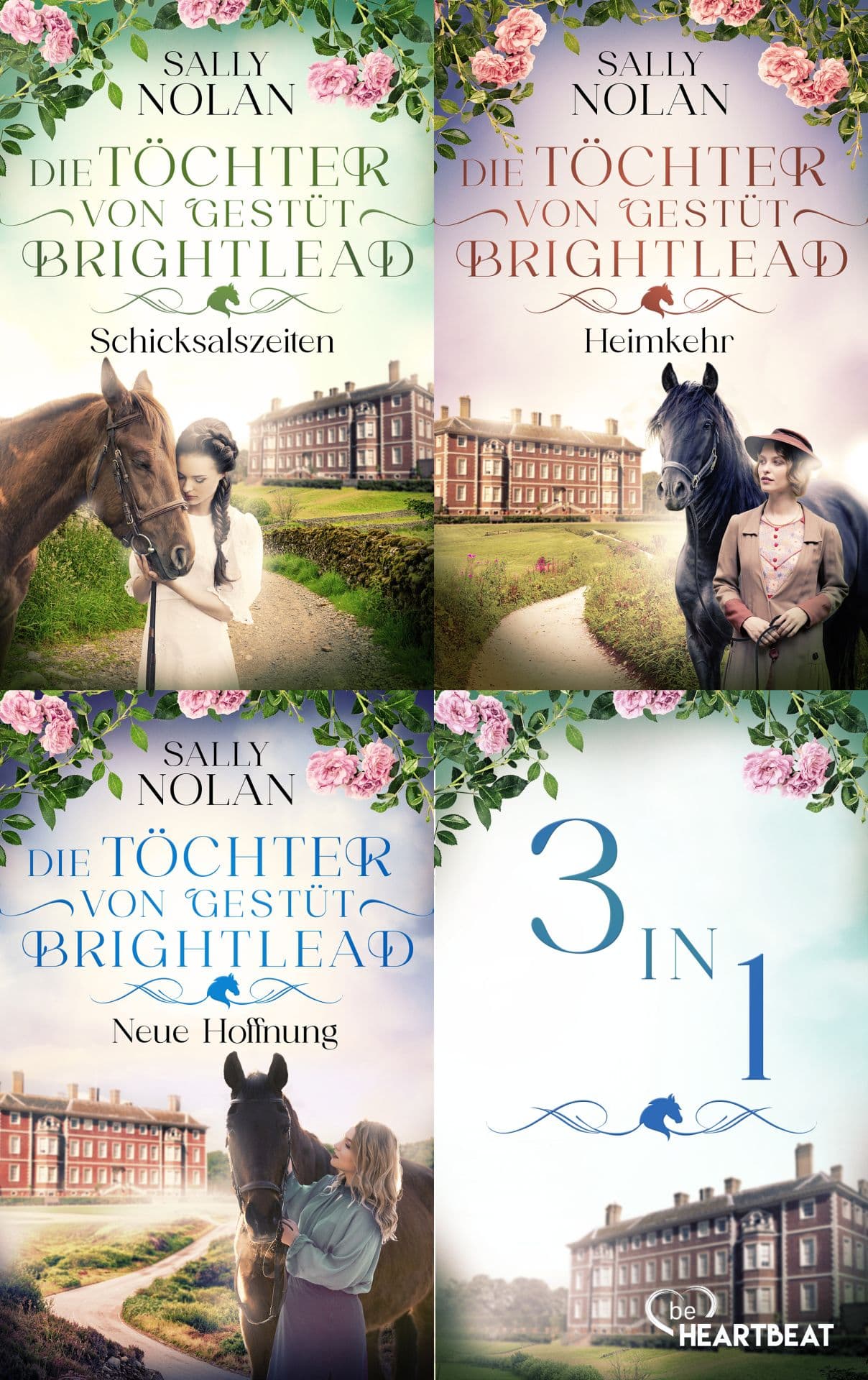 Produktbild: Die Töchter von Gestüt Brightlead - 3in1 Sammelband  (9783751776158 )