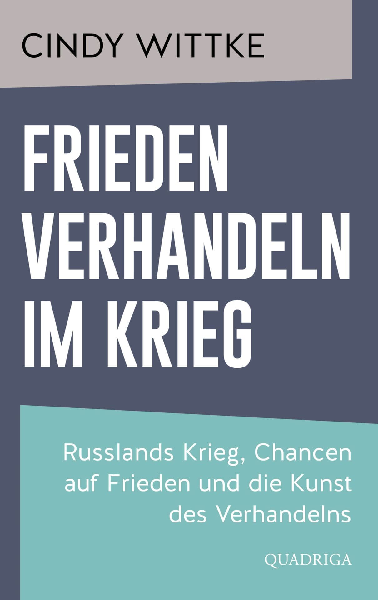 Produktbild: Frieden verhandeln im Krieg (9783869951478 )