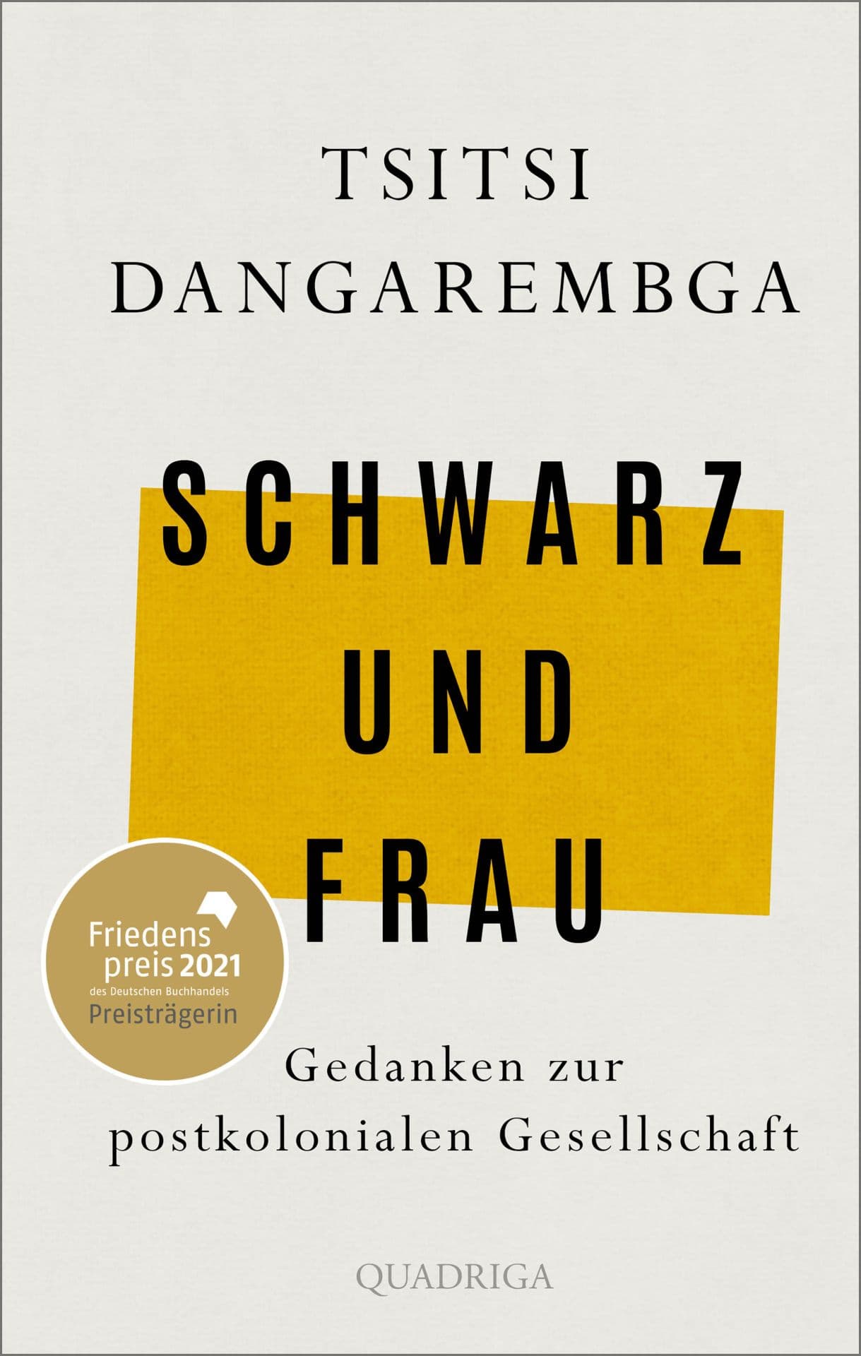 Produktbild: Schwarz und Frau (9783751742733 )
