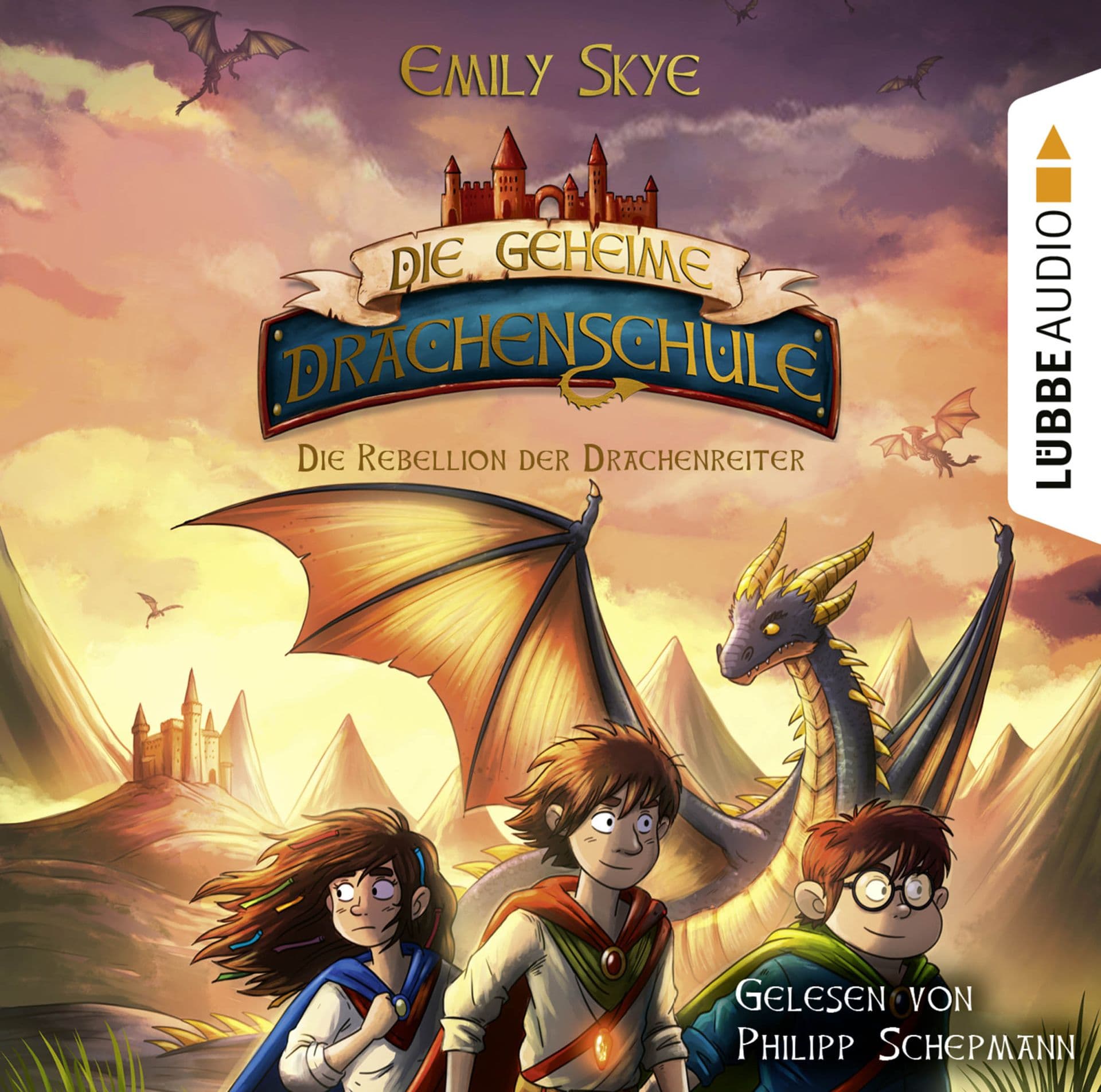 Produktbild: Die geheime Drachenschule - Die Rebellion der Drachenreiter (9783838799148 )