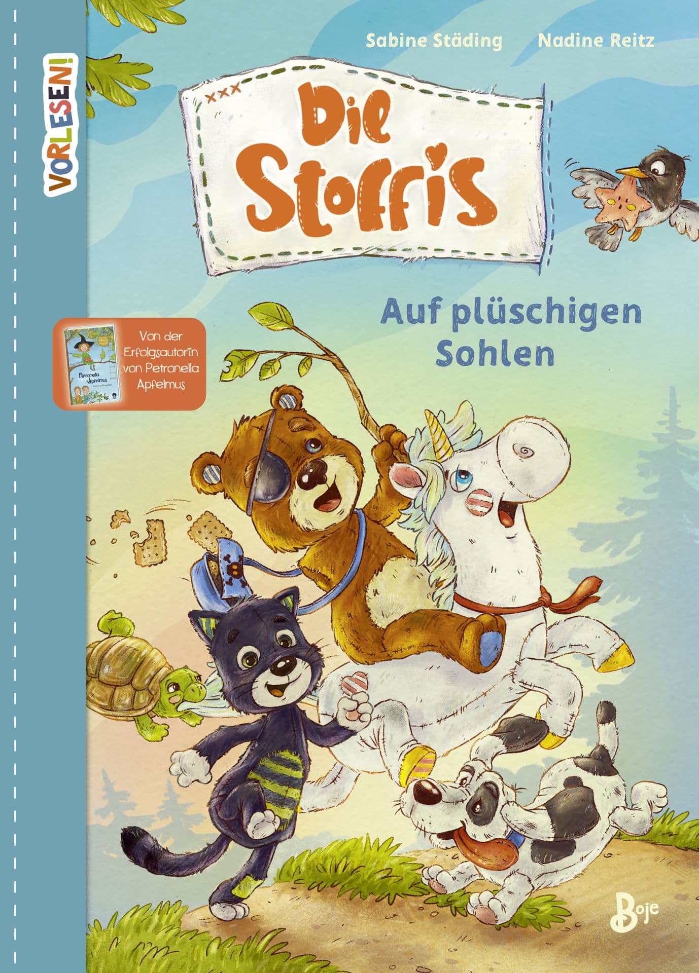Produktbild: Die Stoffis - Auf plüschigen Sohlen (Band 1) (9783414826145 )