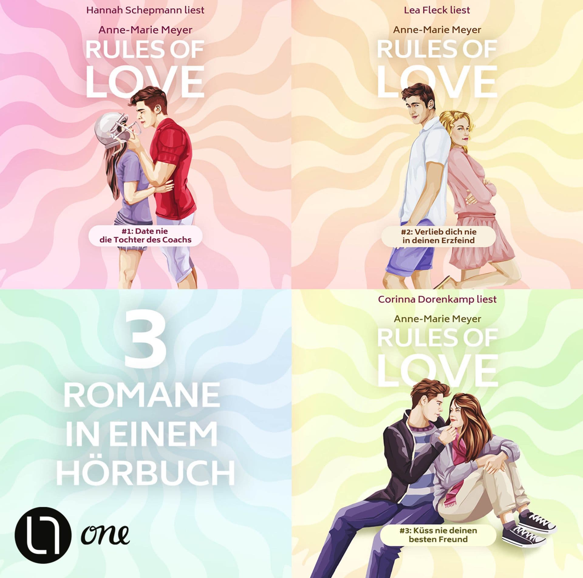 Produktbild: Rules of Love - Sammelband 01 (9783754016497 )