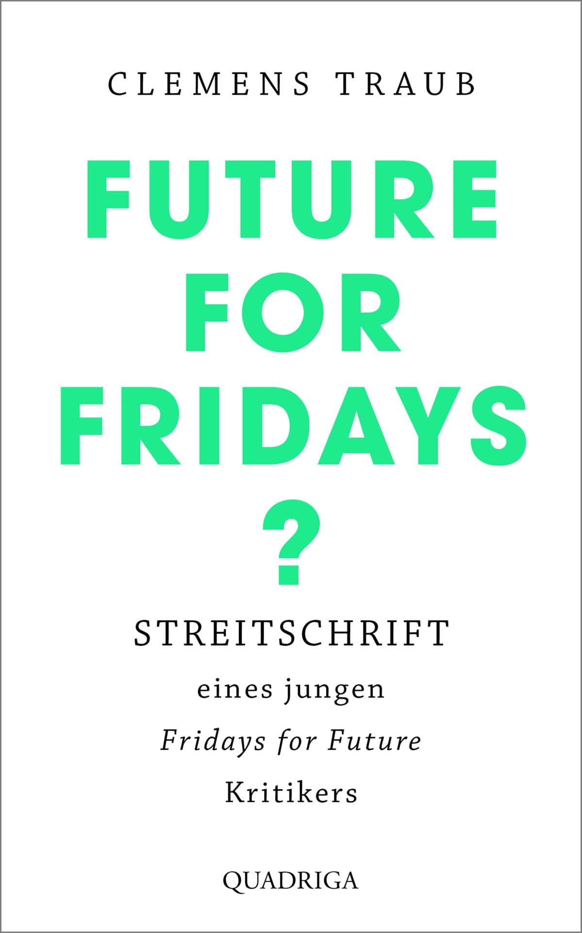Produktbild: Future for Fridays? (9783732595426 )