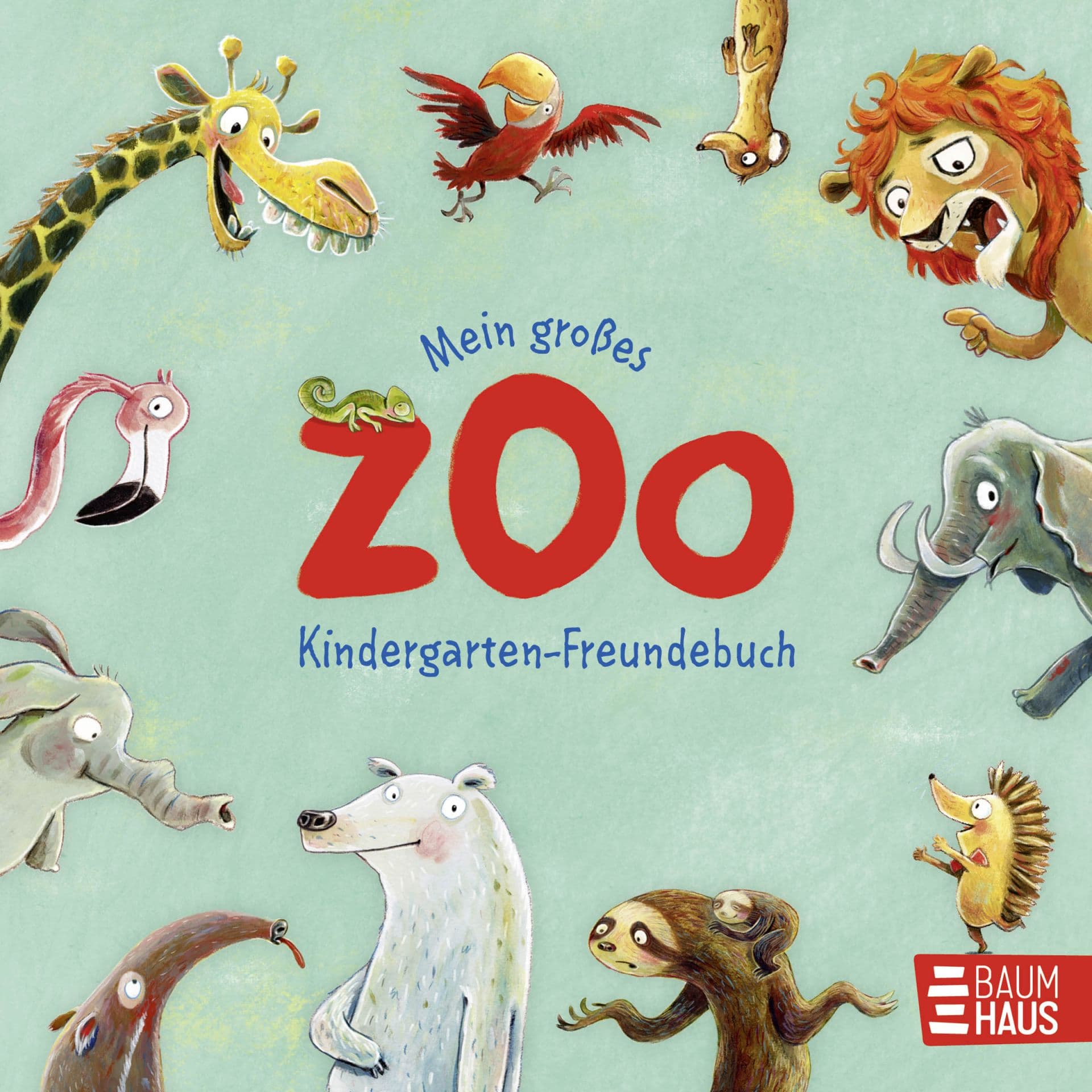 Produktbild: Mein großes Zoo Kindergarten-Freundebuch (9783833909573 )