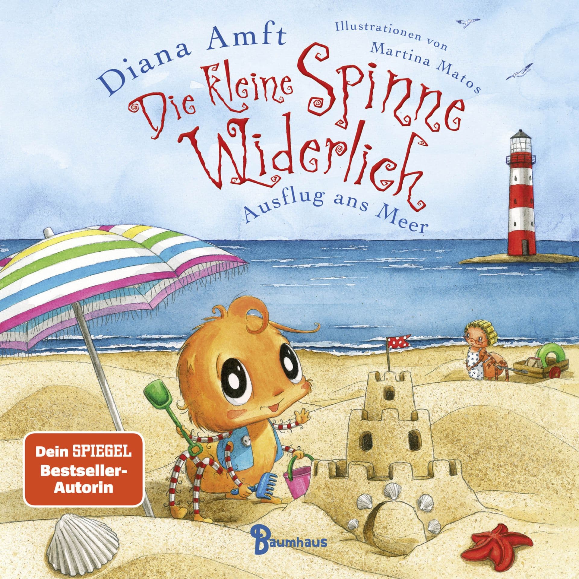 Produktbild: Die kleine Spinne Widerlich - Ausflug ans Meer (Pappbilderbuch) (9783833907661 )