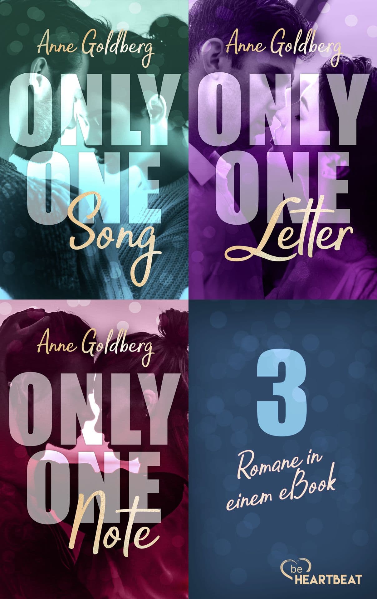 Produktbild: Only One Song | Only one Letter | Only One Note – 3 Romane in einem eBook! (9783751756389 )