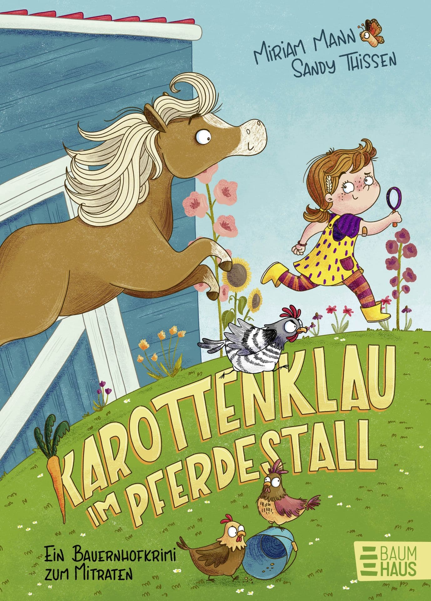 Produktbild: Karottenklau im Pferdestall - Ein Bauernhofkrimi zum Mitraten (9783833908668 )