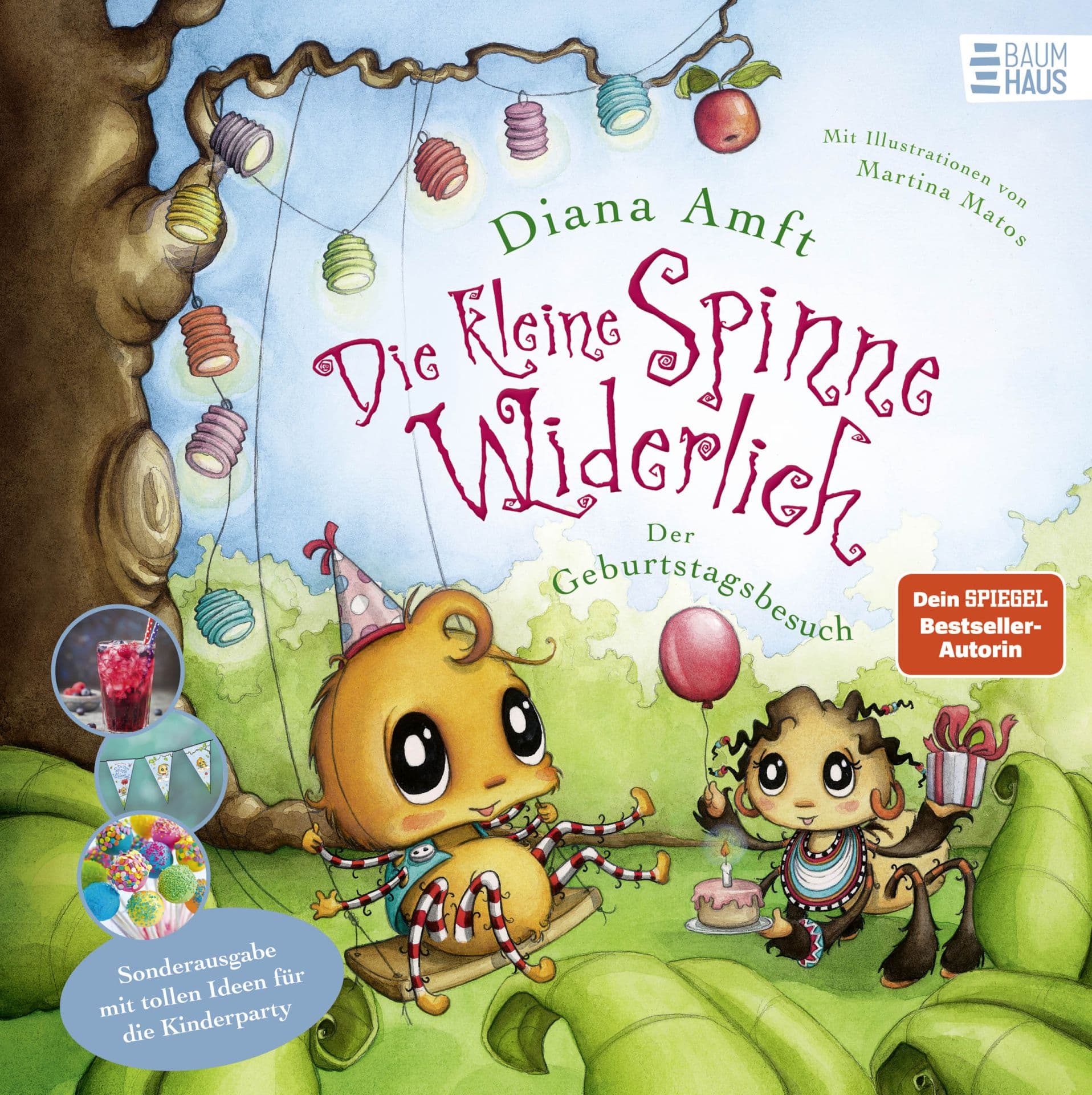 Produktbild: Die kleine Spinne Widerlich – Der Geburtstagsbesuch – Sonderausgabe mit tollen Ideen für die Kinderparty (9783833908910 )