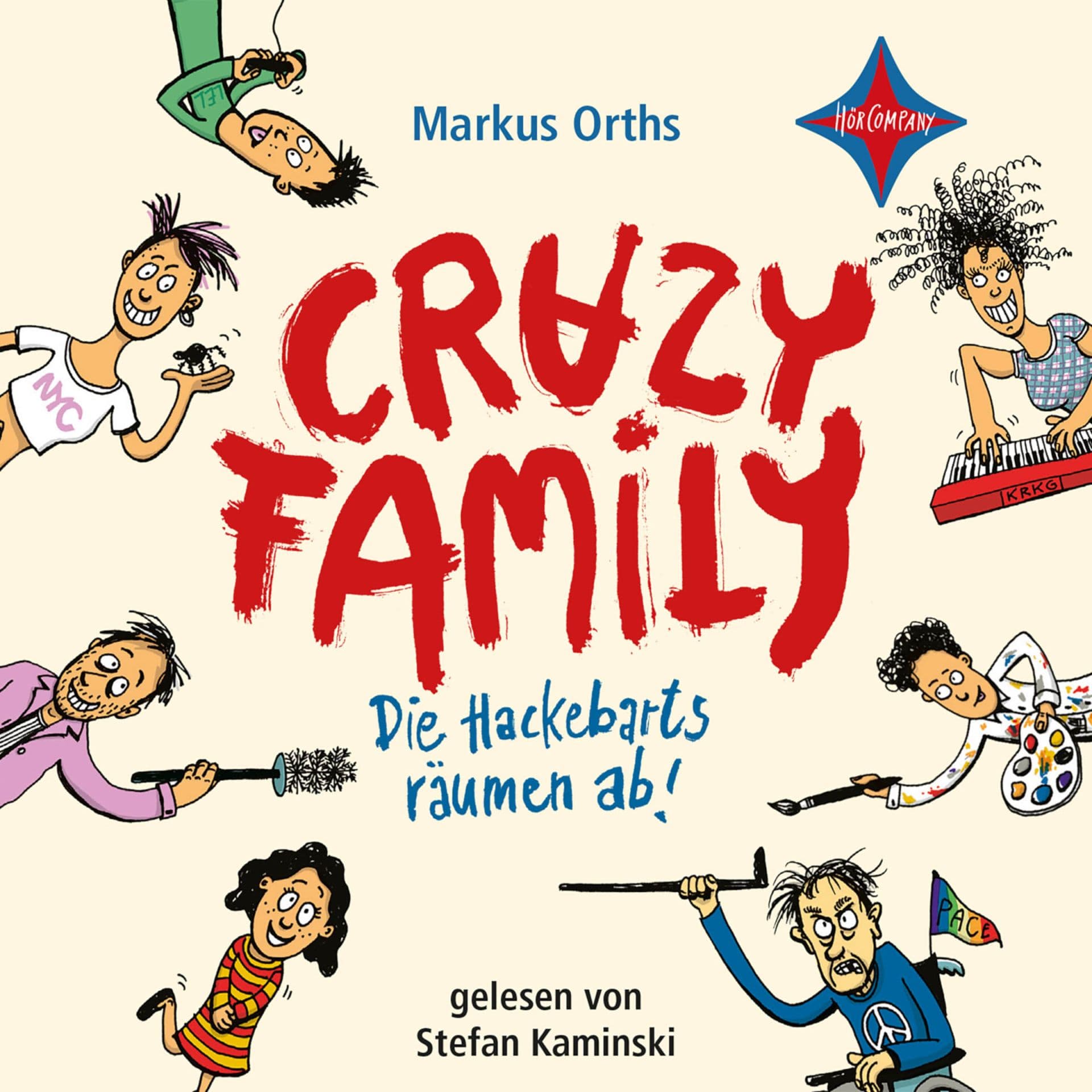 Produktbild: Crazy Family - Die Hackebarts räumen ab! (9783965392779 )
