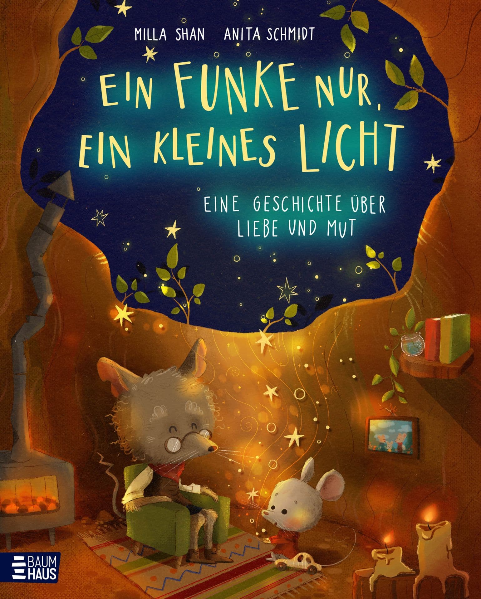 Produktbild: Ein Funke nur, ein kleines Licht - Eine Geschichte über Liebe und Mut (9783833909283 )