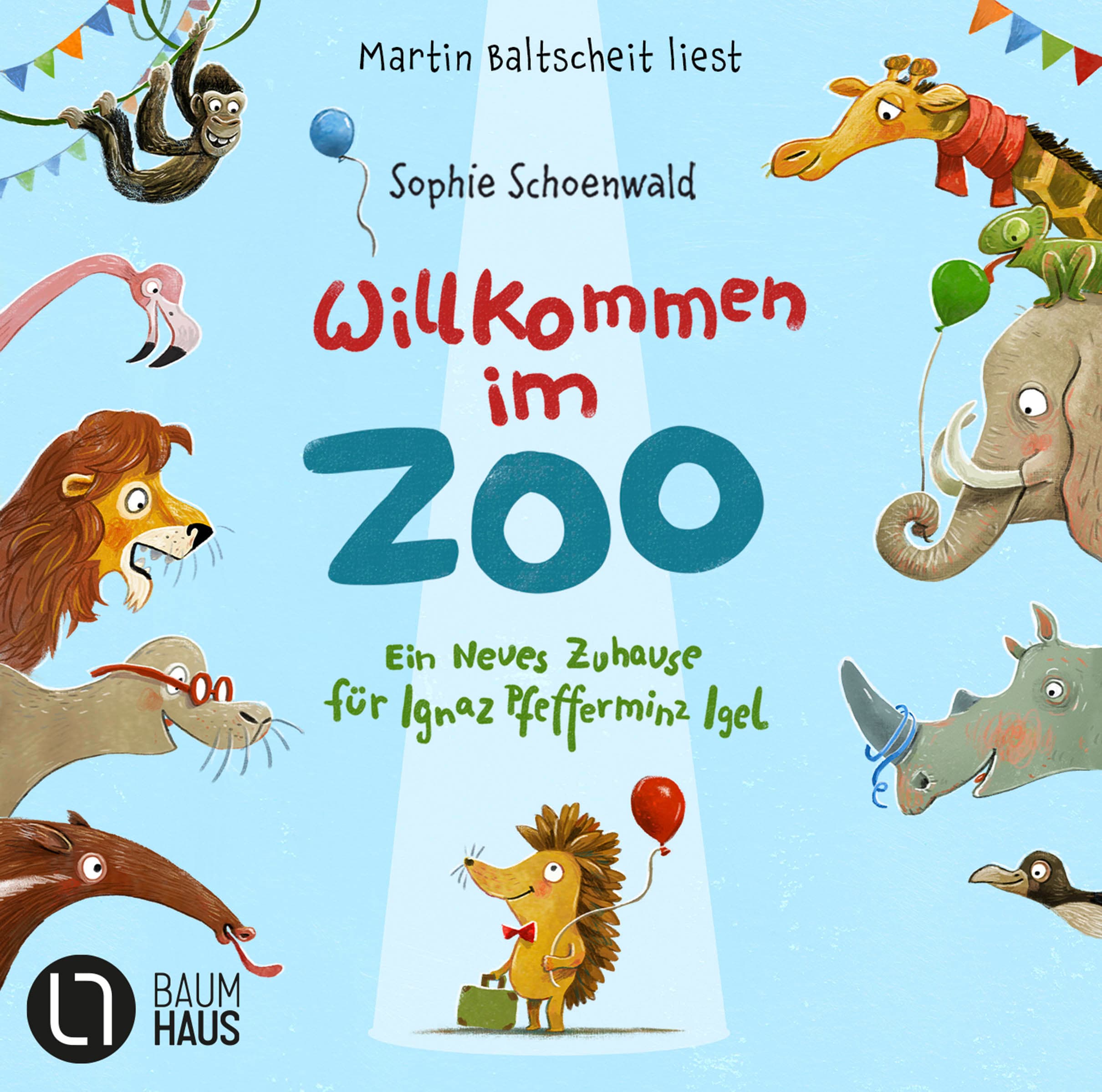 Produktbild: Willkommen im Zoo - Ein neues Zuhause für Ignaz Pfefferminz Igel (9783754025819 )