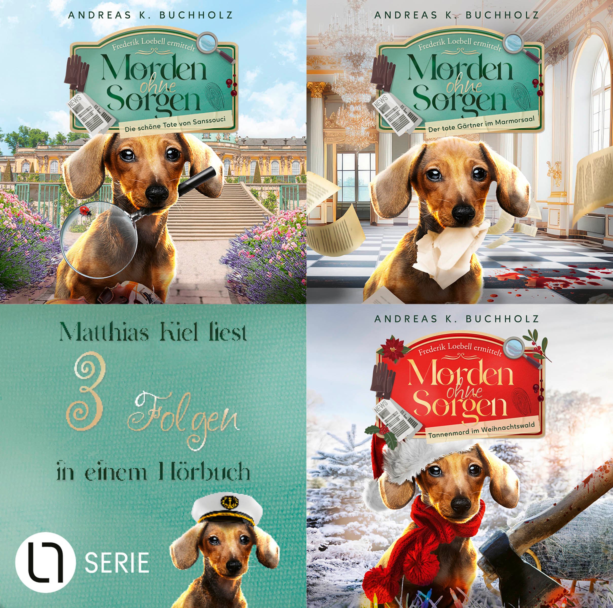 Produktbild: Morden ohne Sorgen - Sammelband 01 (9783754022139 )