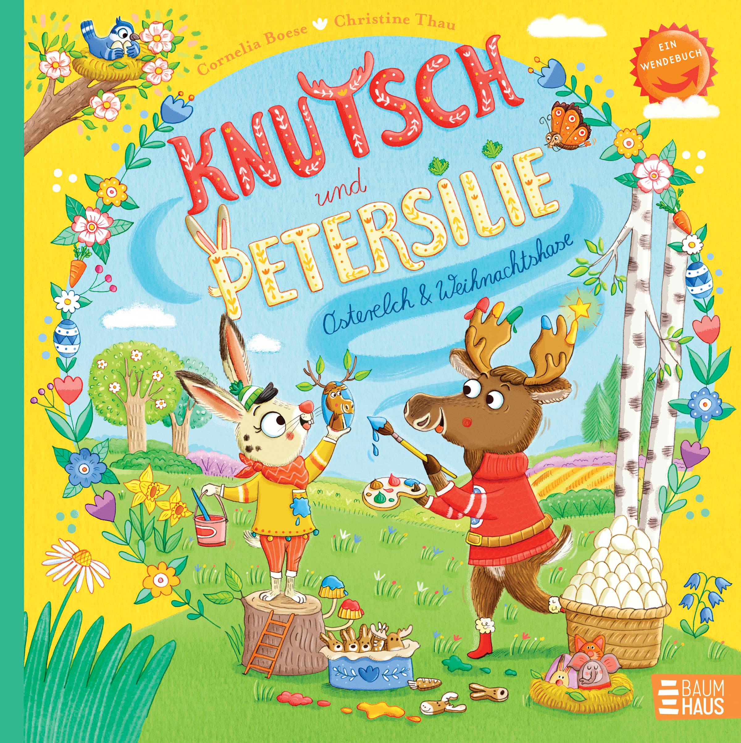 Produktbild: Knutsch & Petersilie - Osterelch und Weihnachtshase (9783833910333 )